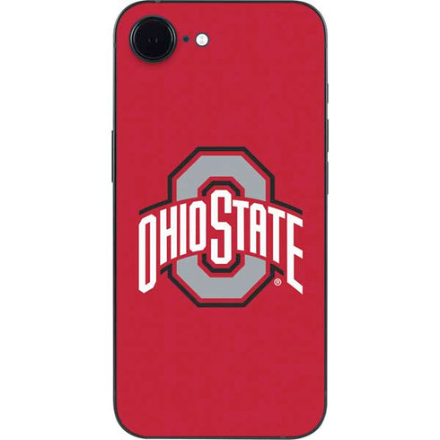 Ohio State University Buckeyes Red Logo iPhone 16e Skin
